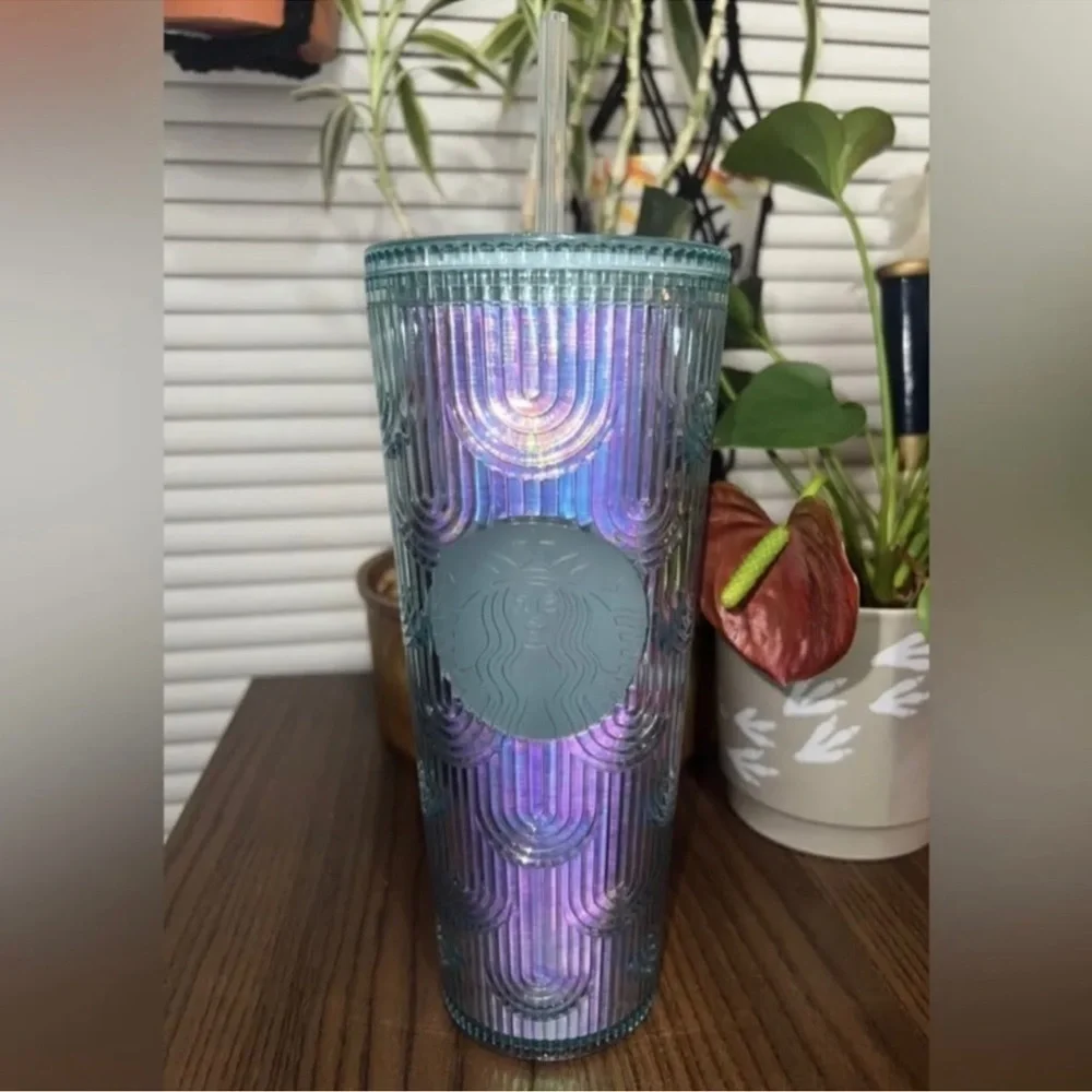 Starbucks Spring 2022 Mermaid Iridescent Tumbler